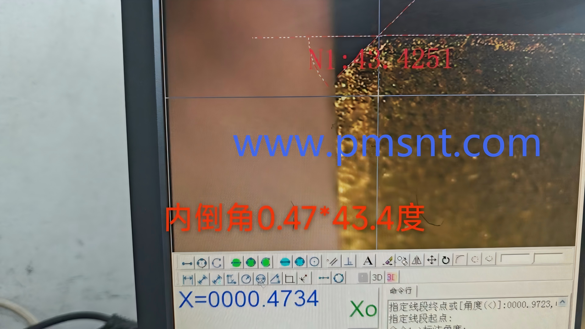 Image Measuring Instrument Detection